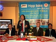 Bóng đá anh, ngoại hạng anh, lịch thi đấu euro 2012, Bia Việt Nam tiếp tục dự liên hoan bia Berlin 2011